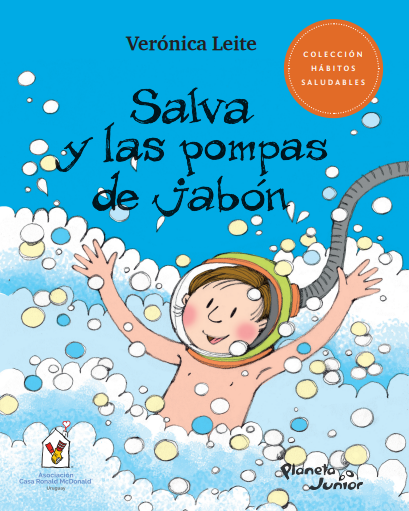 Tapa del libro Salva y las Pompas de Jabon