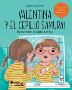 Tapa del libro Valentina y el Cepillo Samurái